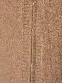 WKLY. miesten pehmeäpintainen vetoketjullinen neuletakki 195W362671 - brown melange - 7