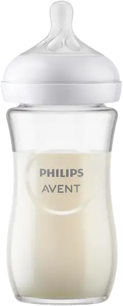 Philips Avent Natural Response lasinen tuttipullo 240ml - 2