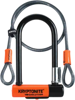 Kryptonite U-Lukko EVO Mini7 ja vaijeri 120cm - 1
