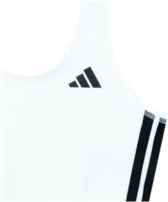 adidas naisten liivitoppi Crop 3S JF8916 - WHITE - 2