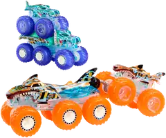 Hot Wheels Monster Trucks Power Smashers -monipakkaus - 2