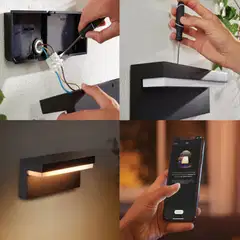 Philips Hue Nyro -seinävalaisin ulkokäyttöön 14W 2000-6500K 1020LM musta - 5