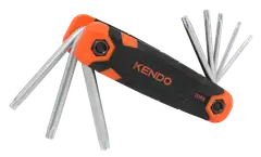 Kendo 8-osainen taitettava torx-avainsarja - 2