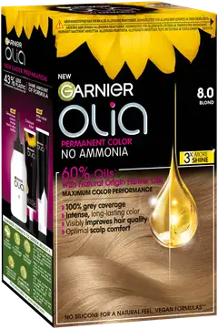 Garnier Olia 8.0 Blond kestoväri 174ml - 2