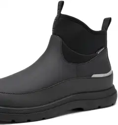 Dinsko lasten vedenpitävät nilkkurit Laban - BLACK - 6