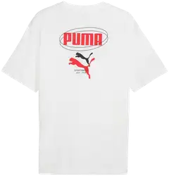 Puma miesten t-paita Ess Logo Lab Relaxed - Puma White - 2