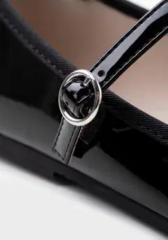 TEX lasten ballerinat Mary Jane I291763 - BLACK 1 - 4