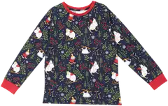 Muumi lasten pyjama Hiihtoretki 593709 - tummansininen - 2