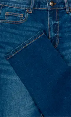 House naisten farkut Straight Fit - Mid blue - 5