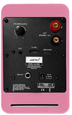 Jamo aktiivikaiutinpari Mini MKII High Gloss Pink - 3