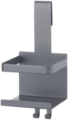 4Living Pesusäiliö tarviketelineellä 10 L antrasiitti - 3