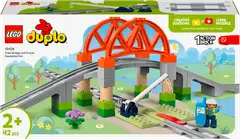 LEGO® DUPLO Town 10426 Silta ja raiteet ‑laajennussarja - 2