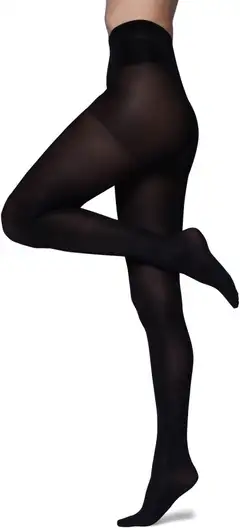 Norlyn naisten tukisukkahousut 60 den - BLACK - 4