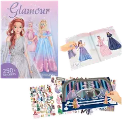 TOPModel Glamour Stickerworld tarrakirja - 2