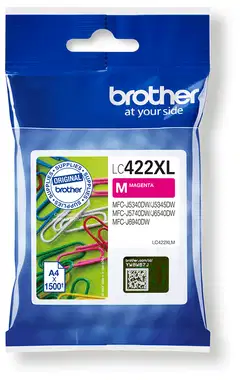 Brother mustepatruuna LC422XLM magenta - 1