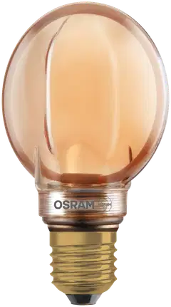 Osram LED-sisustuslamppu Globe80 4W 1800K E27 Gold O-filamentti - 2