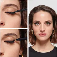 L'Oréal Paris Infaillible Grip 36H Gel Automatic Eyeliner 07 Turquoise Faux Fur silmänrajausväri 0,3 g - Blue Jersey - 4