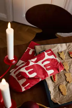 Finlayson patakinnas Elefantti 15x30 punainen/beige - 3