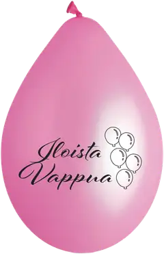 Iloista vappua pallot NEON 5 kpl - 2
