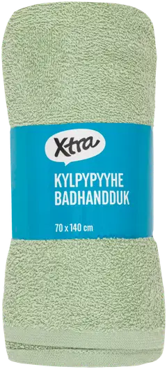 Xtra kylpypyyhe Anna 70x140 cm vaaleanvihreä - 3