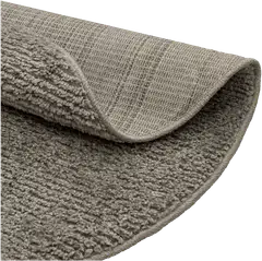 House nukkamatto Puffy pyöreä 80 cm vaaleanharmaa - 2