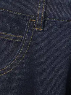 WKLY. miesten carpenter-farkut loose fit 202W312676 - Dk. blue denim - 16