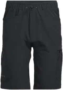 Luode12 miesten retkeilyshortsit loose-fit 204L182654 - BLACK - 2