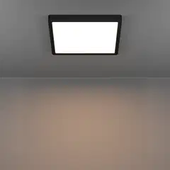 EGLO kattovalaisin Fueva 6 LED 13W CCT 29x29 cm musta - 5