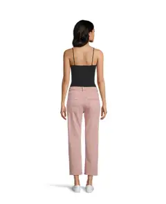House naisten farkut Slim Mom - Misty Rose - 3