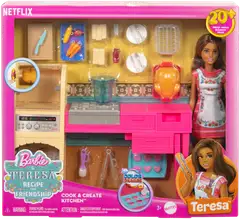 Barbie Teresan Keittiö -leikkisetti - 2