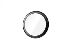 Wave 3D PMMA näytönsuoja, Garmin Vivoactive 6, Musta Kehys - 2