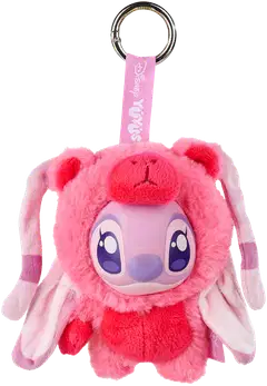 Simba Walt Disney YuYus Stitch tai Angel, maskottipehmo, 12 cm, laukkuun, reppuun tai avaimenperään - 8
