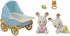 Sylvanian Families Suklaapupukaksoet -setti (vaunut) - 2