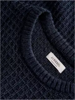 JJ REBEL JUNIOR lasten neulepusero - Navy Blazer - 3