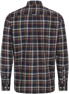 FQ1924 miesten ruudullinen kauluspaita FQBROMONT - Turkish Coffee - 2