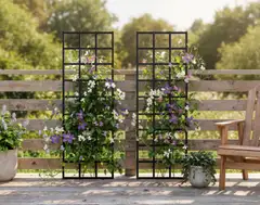 Köynnösritilä, grafiitin harmaa, 60x180cm - 4