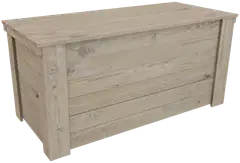 Piha-arkku, vaalean harmaa, 57x61x130cm - 1