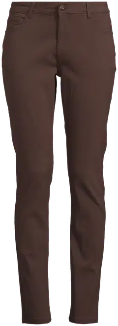 House naisten stretch-housut 222H262908 - brown - 2