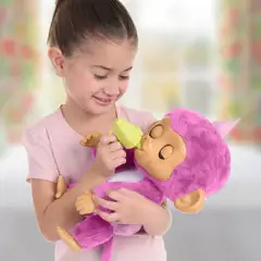 Care N Cuddles monkey pink - 3
