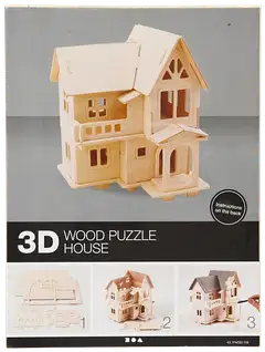 Creativ Company 3d-palapeli talo parveke miniatyyri - 2