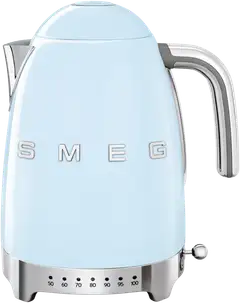 Smeg KLF04PBEU vedenkeitin lämpötilan säädöllä, pastellinsininen - 1