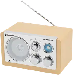 Denver radio TR-63LW vaalea puu - 1