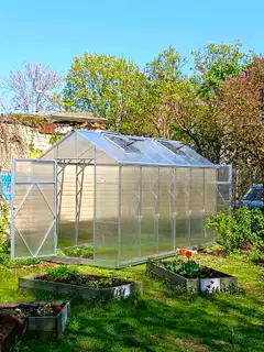 Ecoslider kasvihuone 2.0 X 4.13 - 5