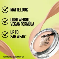 Maybelline New York Superstay 24H Hybrid Powder Foundation meikkipuuteri 9 g - 21 - 5