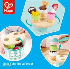 Hape Jäätelöt leikkisetti - 6