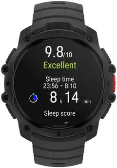 Polar urheilukello Street X Night Black (S-L) - 2