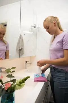 SINI WC & Kylppäri kostea pikasiivousliina 30 kpl - 3