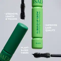 Isadora The Build Up Grow Length & Volume Mascara 02 Intense Black 10 ml - Black - 10