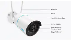 Reolink RLC-510WA (W320) WiFi Cam Smart Detection Valkoinen - 2