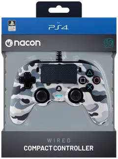Nacon Wired Compact Controller peliohjain Camo Grey - 3